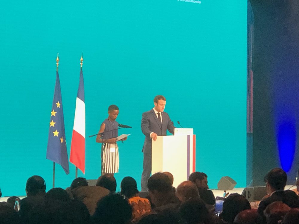 Le Président de la République française, Monsieur Emmanuel Macron